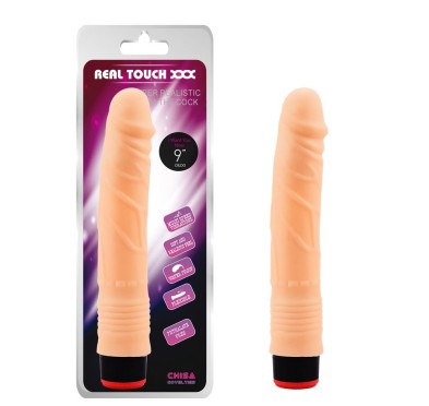 Realistyczny wibrator penis naturalny członek 22cm